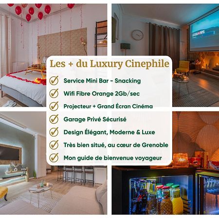 Luxury Cinephile - Netflix - 2 Balcons - Garage Prive - Minibar Grenoble Exterior foto