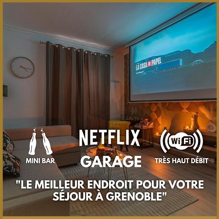 Luxury Cinephile - Netflix - 2 Balcons - Garage Prive - Minibar Grenoble Exterior foto